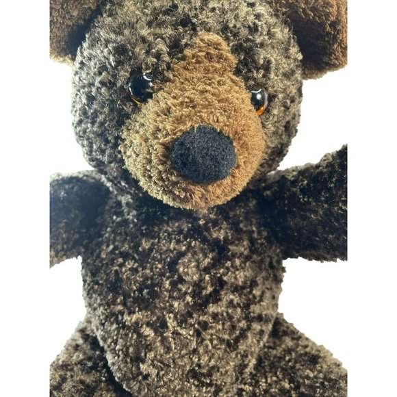L.L. Bean Brown Soft Plush Stuffed Teddy Bear w Trapper Jacket 17” Toy Possible - Picture 12 of 12